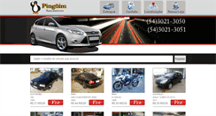 Desktop Screenshot of pinguimautomoveis.com.br